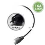 Photo of a 16A Schuko adapter